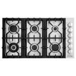 ZLINE KITCHEN & BATH Professional 36-in 6 burners Stainless steel Gas Cooktop