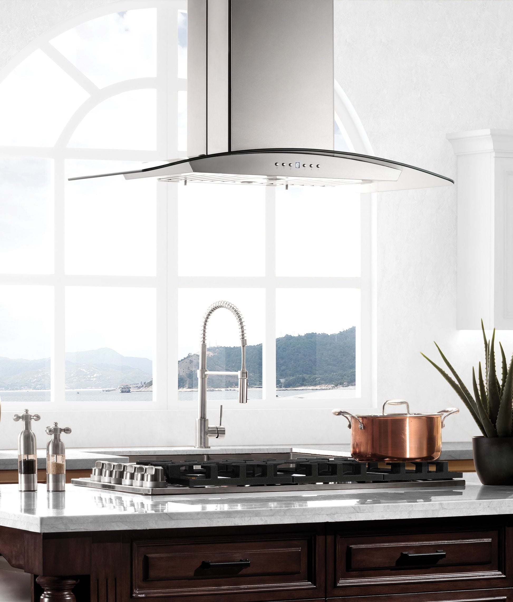 ZLINE KITCHEN & BATH Professional 36-in 6 burners Stainless steel Gas Cooktop