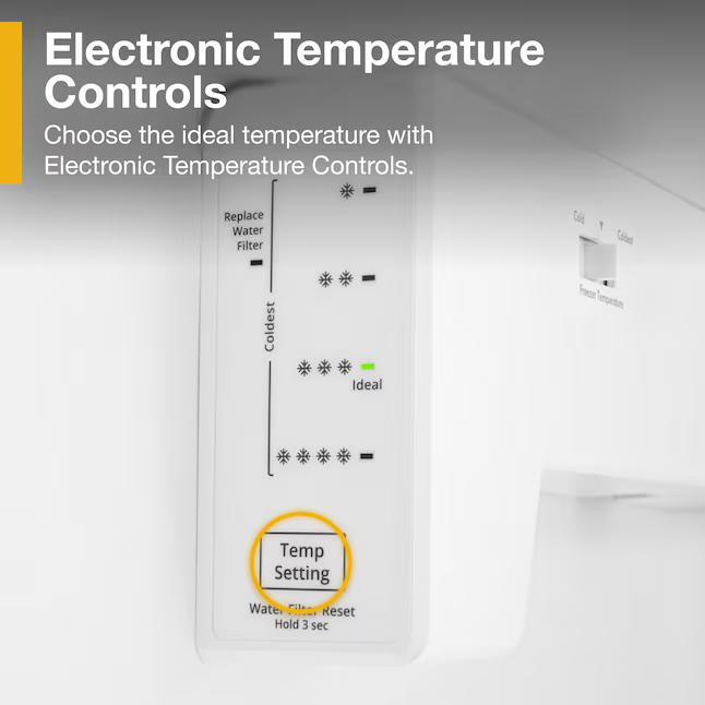 Whirlpool 24.6-cu ft Standard-Depth 36-in Wide Side-by-Side Refrigerator with Ice Maker + Water and Ice Dispenser (Fingerprint Resistant Stainless Finish), WRS315SDHZ/19 *JR2510, Retail: $1,699.00, FINAL PRICE: $799.99 + TAX