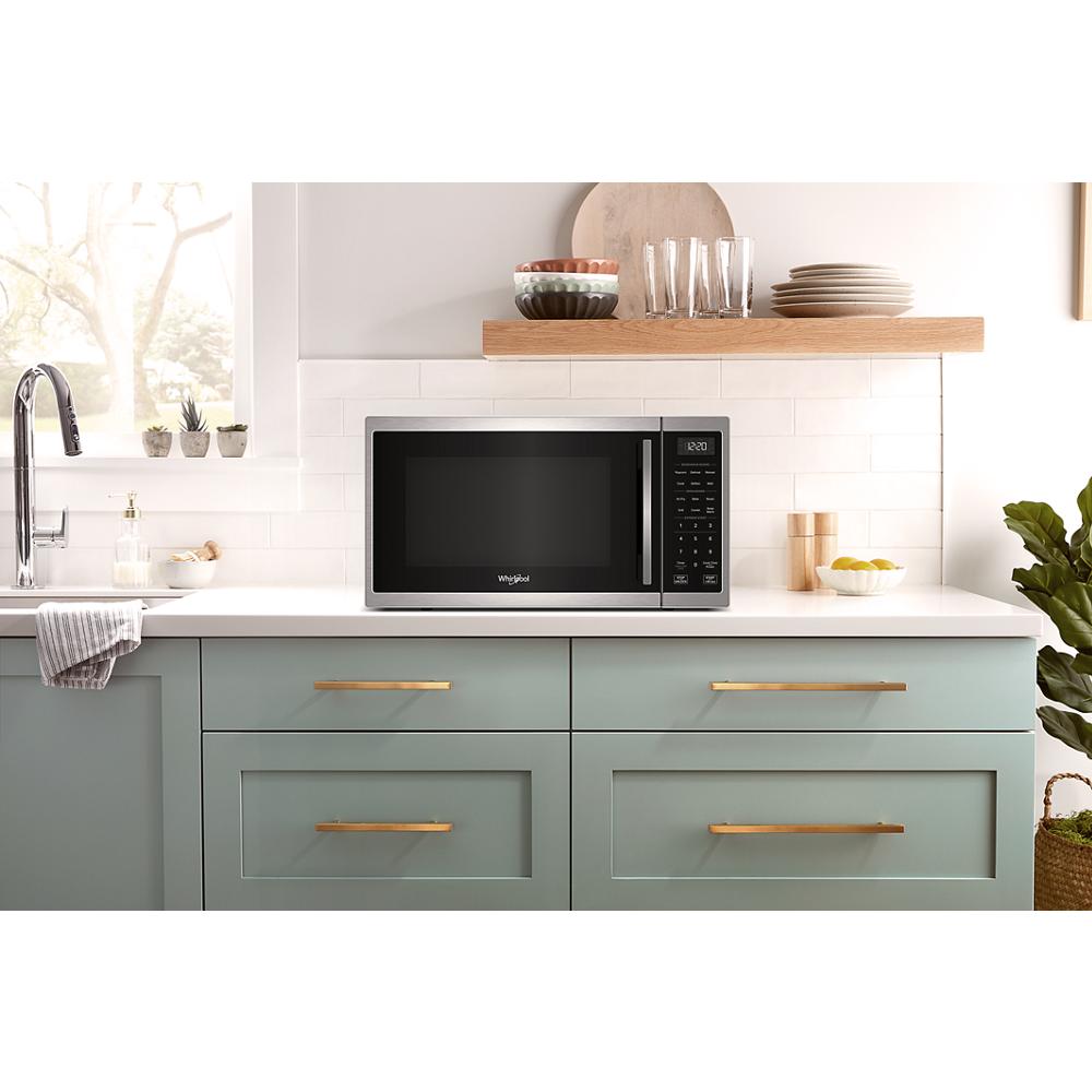 Whirlpool 1-cu ft 1350 -Watt Air Fry Countertop Convection Microwave ( Stainless Steel ), FINAL PRICE: $239.99 + TAX