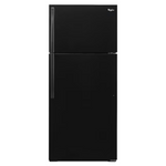 Whirlpool 14.3-cu ft Top-Freezer Refrigerator (Black), WRT314TFDB/03 *JR2509, Retail: $749.00, FINAL PRICE: $429.99 + TAX