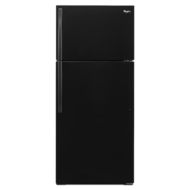 Whirlpool 14.3-cu ft Top-Freezer Refrigerator (Black), WRT314TFDB/03 *JR2509, Retail: $749.00, FINAL PRICE: $429.99 + TAX