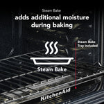 KitchenAid 30-in 5 burners 5-cu ft Air Fry Convection Oven Slide-In Natural Gas Range ( Fingerprint Resistant Stainless Steel )