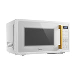 Midea 0.9-cu ft 900 -Watt Countertop Microwave ( Milkshake )