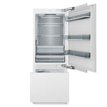 Thor Kitchen X Series 16.1-cu ft Counter-Depth 30-in Wide Built-In Bottom-Freezer Refrigerator with Ice Maker ( Custom panel ready ) ENERGY, XRF3016BBP, FINAL PRICE: $4,399.99 + TAX