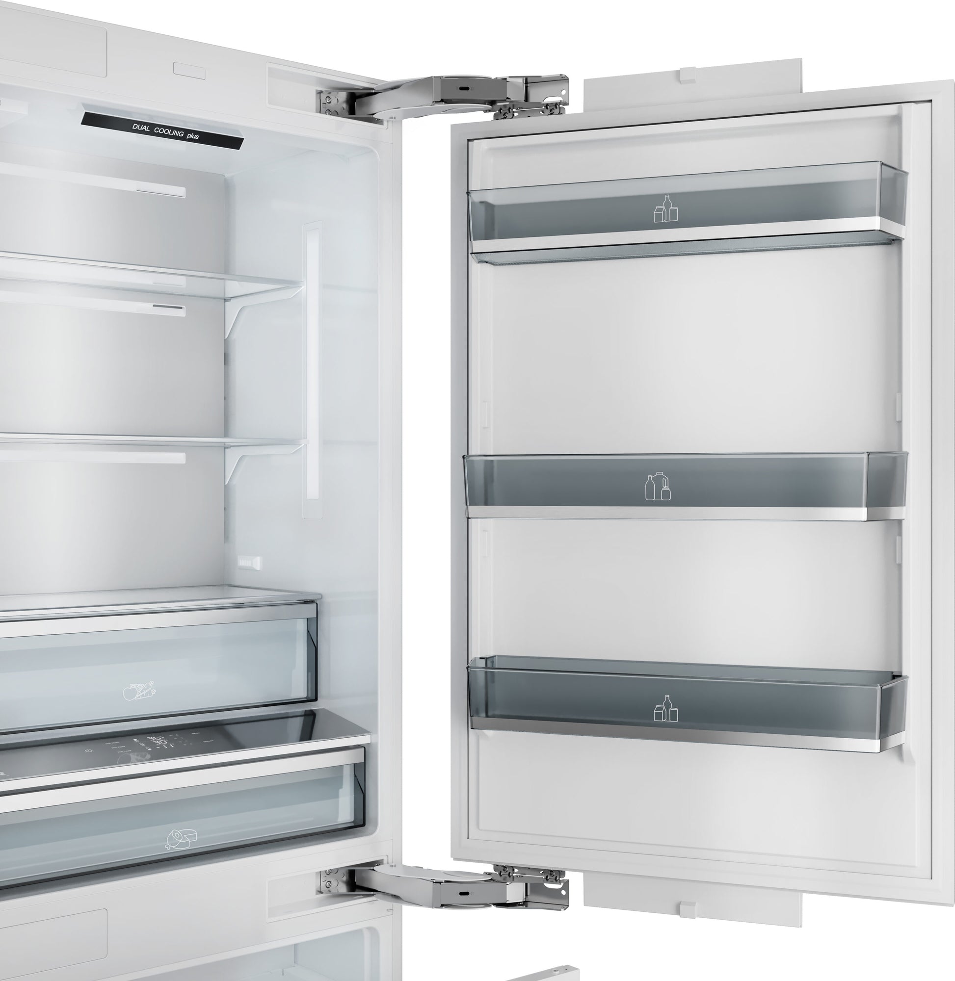 Thor Kitchen X Series 16.1-cu ft Counter-Depth 30-in Wide Built-In Bottom-Freezer Refrigerator with Ice Maker ( Custom panel ready ) ENERGY, XRF3016BBP, FINAL PRICE: $4,399.99 + TAX