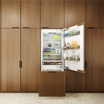 Thor Kitchen X Series 16.1-cu ft Counter-Depth 30-in Wide Built-In Bottom-Freezer Refrigerator with Ice Maker ( Custom panel ready ) ENERGY, XRF3016BBP, FINAL PRICE: $4,399.99 + TAX
