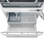Thor Kitchen X Series 16.1-cu ft Counter-Depth 30-in Wide Built-In Bottom-Freezer Refrigerator with Ice Maker ( Custom panel ready ) ENERGY, XRF3016BBP, FINAL PRICE: $4,399.99 + TAX