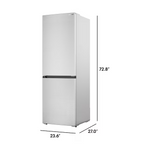 Sharp 11.5-cu ft Standard-Depth 24-in Bottom-Freezer Refrigerator (Stainless Steel), SJB1255GS *JR2510, Retail: $1,649.99, FINAL PRICE: $699.99 + TAX