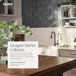Moen Georgene Spot Resist Stainless Single Handle Deck-mount Pull-down Kitchen Faucet with Sprayer (Includes Deck Plate)
