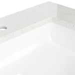 Style Selections Premium Cultured Marble Vanity Tops 61-in Winter Sky Cultured Marble Double Sink