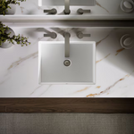 KOHLER Verticyl Vitreous China 15.63-in Undermount Rectangular Modern White Bathroom Sink, R2882-0 *JR2510, Retail: $179.00, FINAL PRICE: $99.99 + TAX