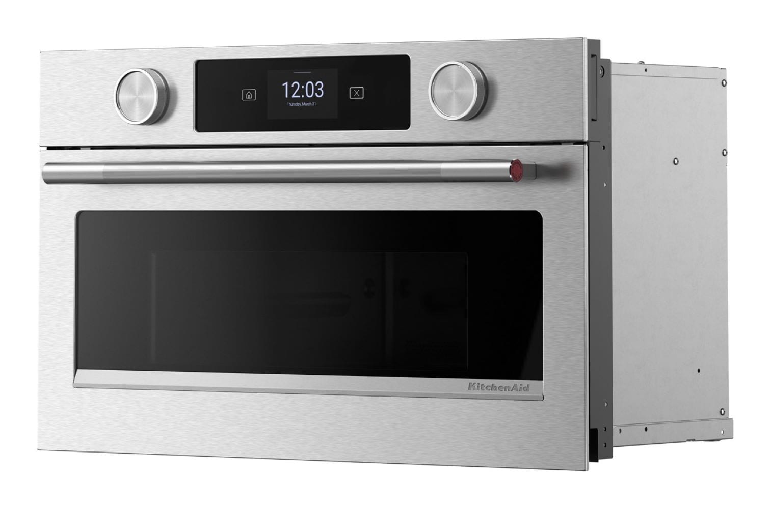 KitchenAid 1.4-cu ft 900 -Watt 27-in Air Fry Built-In Microwave ( PrintShield Stainless )