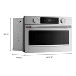 KitchenAid 1.4-cu ft 900 -Watt 27-in Air Fry Built-In Microwave ( PrintShield Stainless )