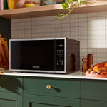 KitchenAid 2.2-cu ft 1200 -Watt Countertop Microwave ( PrintShield Stainless )