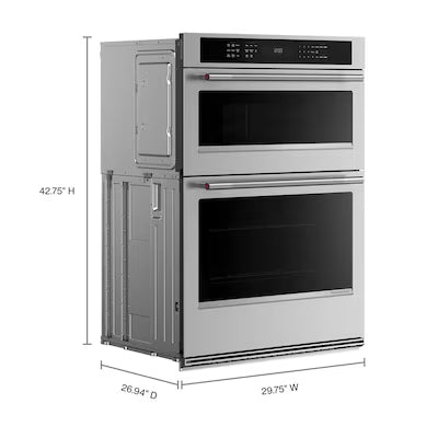 Kitchen aid 30-In Combination Wall Oven with Air Fry, KOEC530SPS, MSRP: $4,799.00, FINAL PRICE: $2,199.99 + TAX