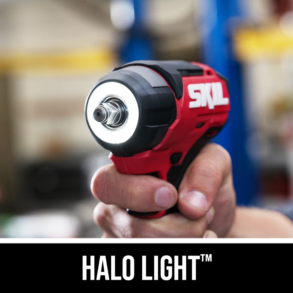 SKIL PWR CORE 12 12-volt Variable Speed Brushless 3/8-in Drive Cordless Impact Wrench (Battery Not Included and Charger Not Included)