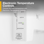 Whirlpool 24.6-cu ft Standard-Depth 36-in Side-by-Side Refrigerator with Ice Maker + Water and Ice Dispenser (White), WRS315SDHW *JR2512, Retail: $1,643.00, FINAL PRICE: $799.99 + TAX