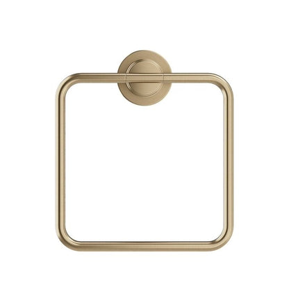 Ellen DeGeneres Tossana Metal Towel Ring in Champagne Brass, 2014ATR-123, FINAL PRICE: $14.99 + Tax