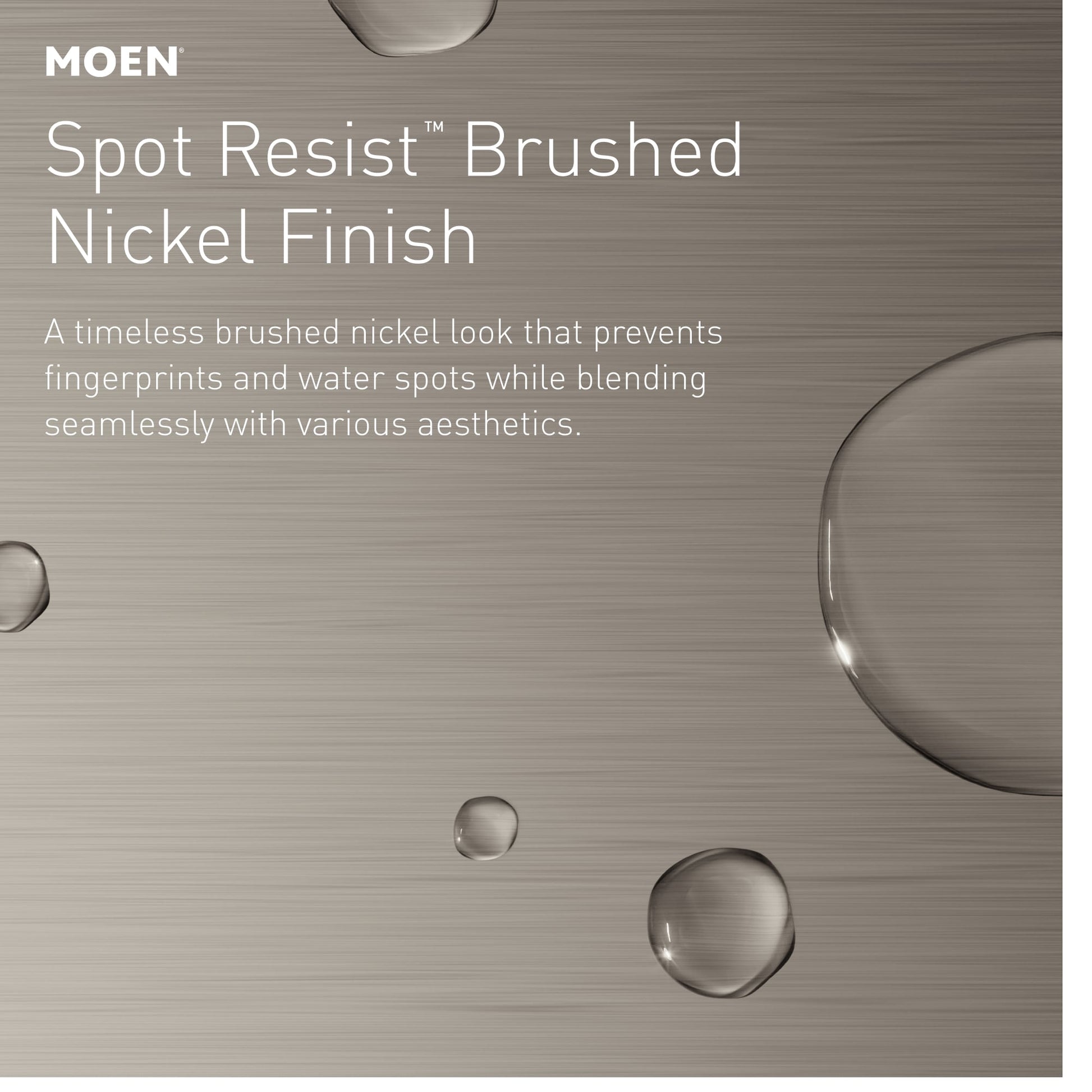 Moen Verso 8.0 -Spray Spot Resist Brushed Nickel Handheld Shower Head 1.75 GPM, RETAIL: $64.98, FINAL PRICE: $39.99 + TAX