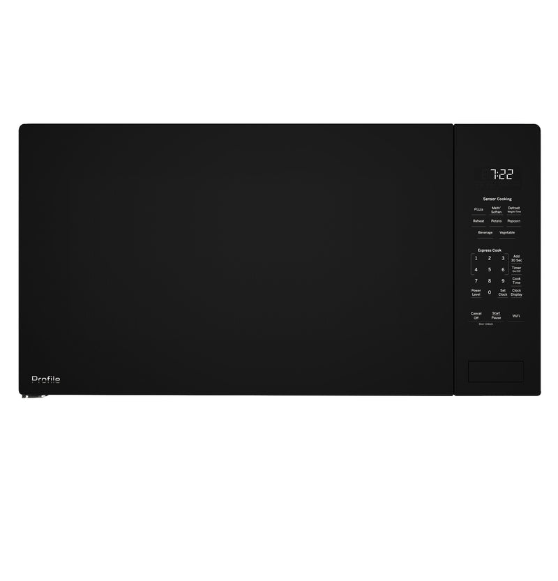 GE Profile 2.2-cu ft 1100 -Watt 24.1-in Built-In Microwave ( Black )