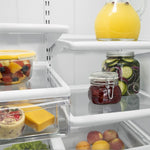 Whirlpool 22.07-cu ft Standard-Depth 33.0-in Wide Bottom-Freezer Refrigerator with Ice Maker ( Stainless Steel ) ENERGY STAR Certified
