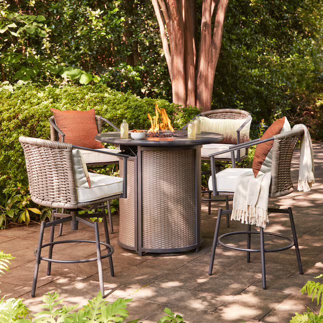 Alpine Reserve Sedgebrook 42-in W 55000 Maximum BTUs Steel Round Liquid Propane Fire Pit, H23S7430C *JR2511, Retail: $569.00, FINAL PRICE: $299.99 + TAX