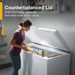 Whirlpool Flexible Storage 16-cu ft Garage Ready Chest Freezer Convertible to Refrigerator (White)