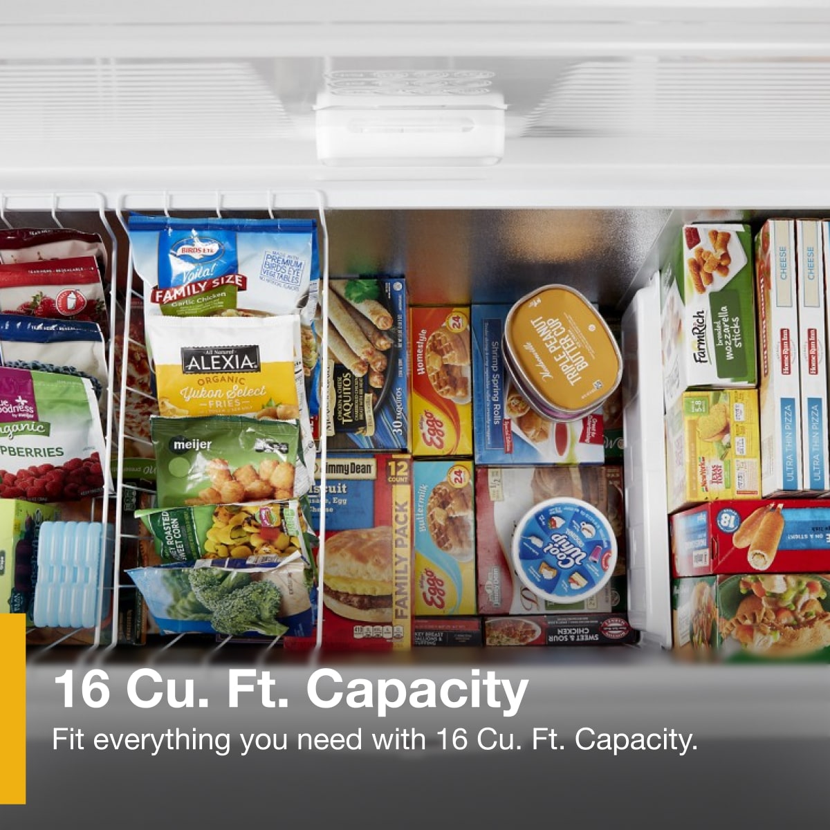 Whirlpool Flexible Storage 16-cu ft Garage Ready Chest Freezer Convertible to Refrigerator (White)