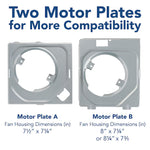 Broan QuicKit 60 CFM Replacement Bath Fan Motor, BKR60, MSRP: $63.98, FINAL PRICE: $39.99 + TAX