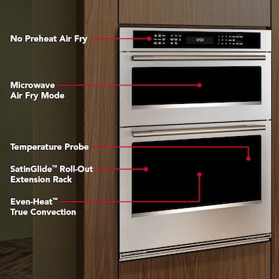 Kitchen aid 30-In Combination Wall Oven with Air Fry, KOEC530SPS, MSRP: $4,799.00, FINAL PRICE: $2,199.99 + TAX