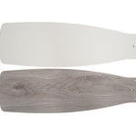 Harbor Breeze Mazon 44-in White LED Flush Mount Ceiling Fan With Light and Remote Control Included
