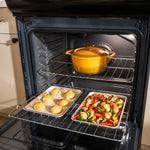 Whirlpool 30-in 4 burners 6.4-cu ft , Air Fry Convection Oven Freestanding Single Induction Range ( Fingerprint Resistant Stainless Steel )
