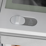 ZLINE KITCHEN & BATH Counter-Depth 22.5-cu ft 4 -Door 36-in Wide with Ice Maker (Fingerprint Resistant Stainless Steel)
