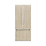 ZLINE KITCHEN & BATH Counter-Depth Built-In 19.6-cu ft 36-in Wide Built-In with Ice Maker ( Custom Panel-Ready ) ENERGY STAR Certified