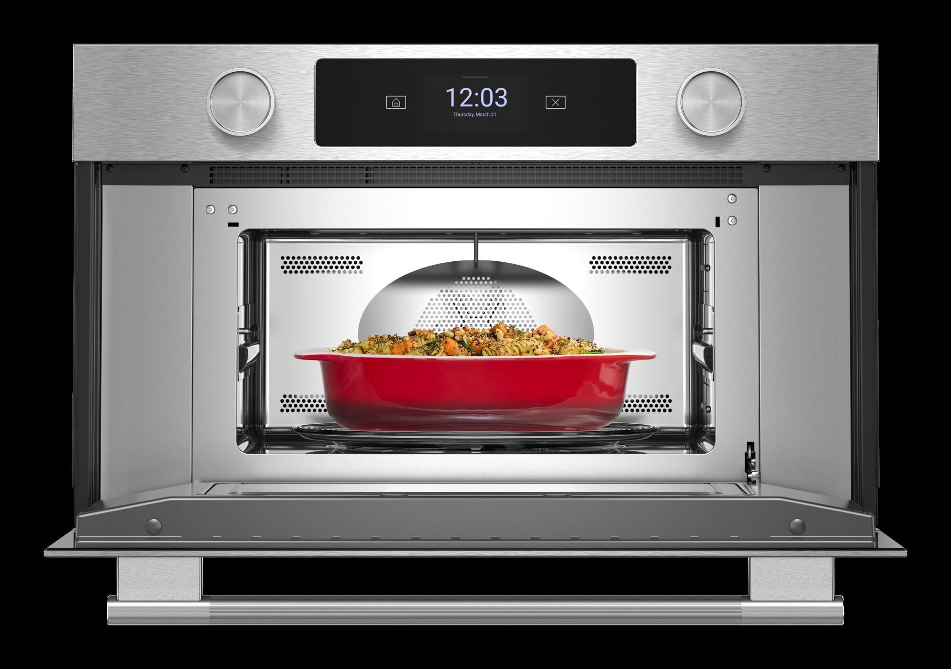 KitchenAid 1.4-cu ft 900 -Watt 27-in Air Fry Built-In Microwave ( PrintShield Stainless )