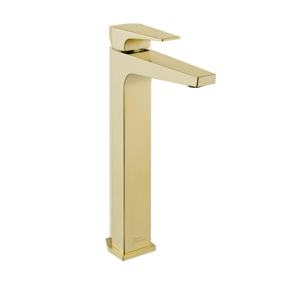 Swiss Madison Voltaire Vessel Faucet in Brushed Gold, SM-BF41BG, MSRP: $254.36, FINAL  PRICE: $99.99 + TAX