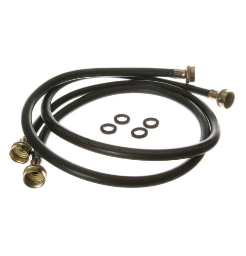 GE 4ft Washing Machine 2 Pack RUBBER INLET HOSE , FINAL PRICE: $15.99