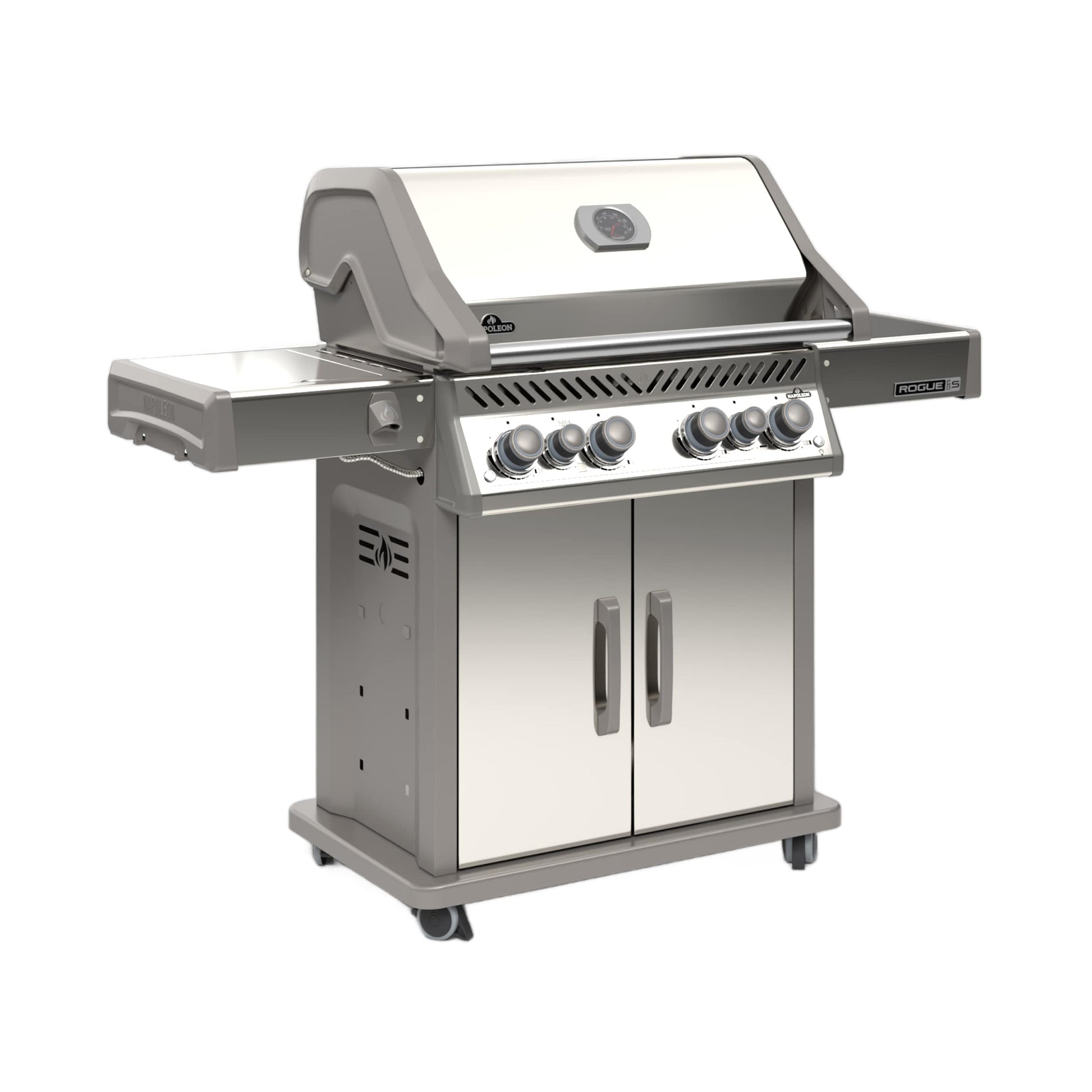 NAPOLEON Rogue PRO-S 525 Series Stainless Steel 4 -Burner Infrared Natural Gas Grill 1 -Side Burner