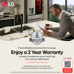 LG 30-in Glass Top 5 burners 6.3-cu ft Air Fry Convection Oven Freestanding Electric Range with WipeClean Coating ( Stainless Steel )