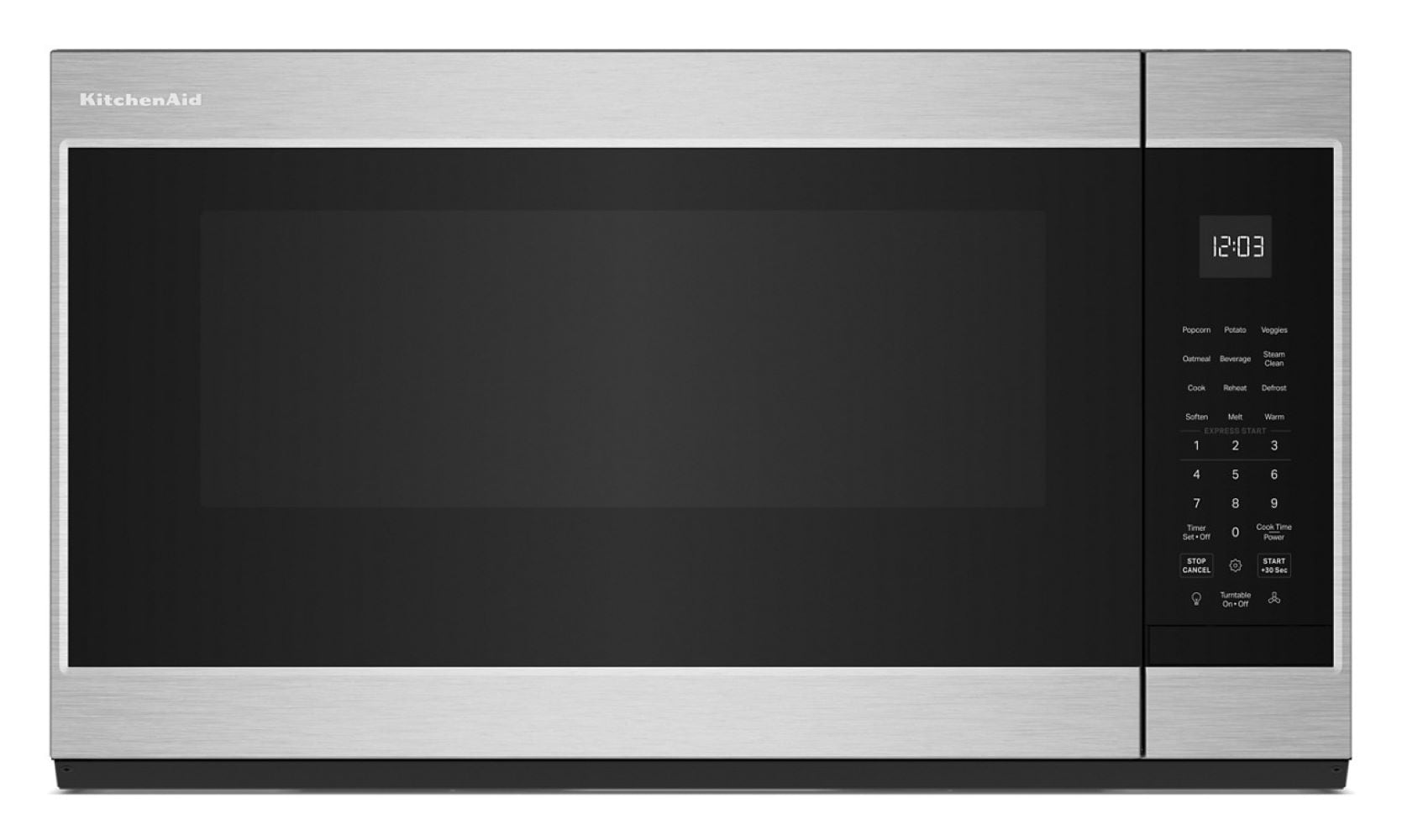 KitchenAid 1.9-cu ft Over-the-Range Microwave with Sensor Cooking ( PrintShield Stainless )