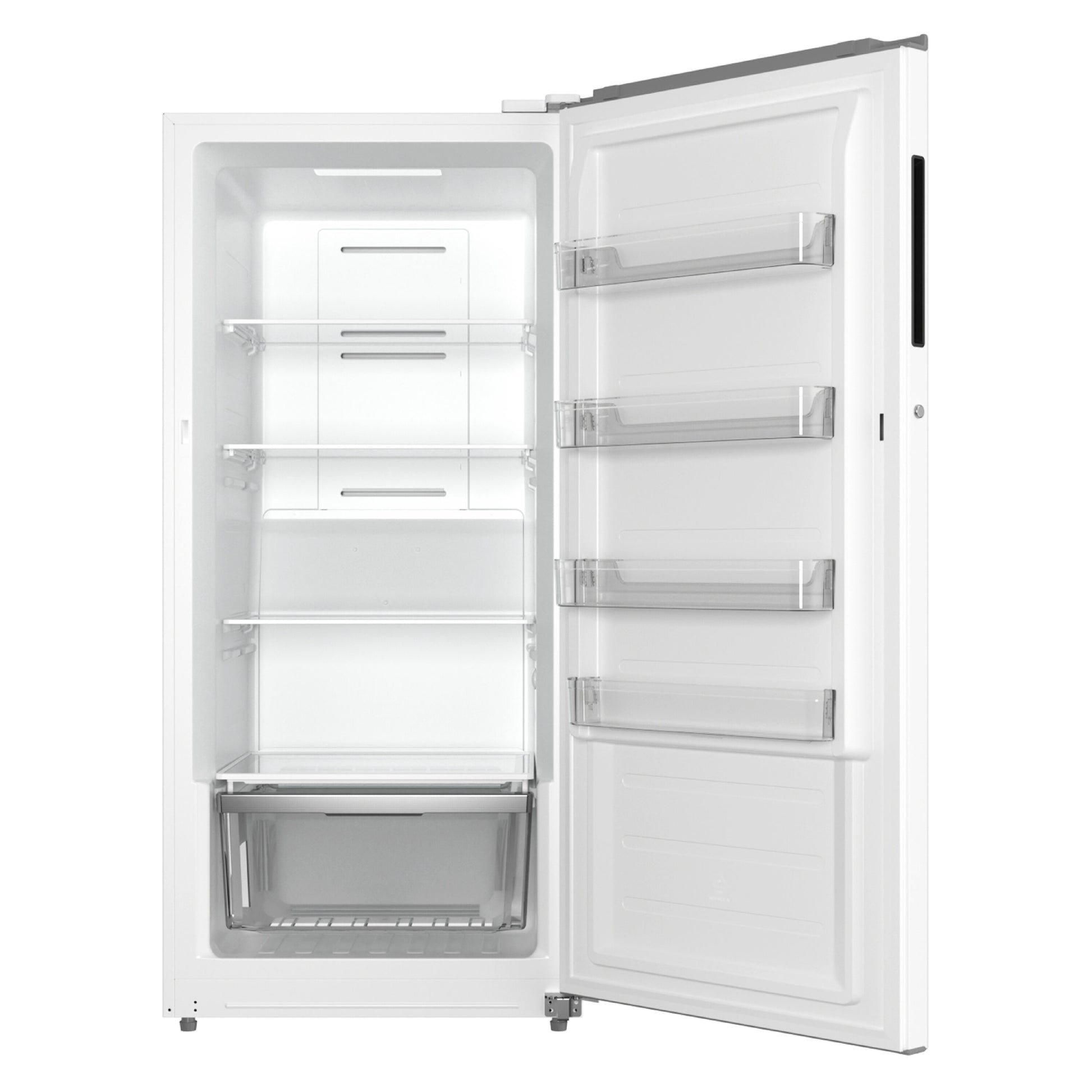 Midea Digital Control Convertible 13.8-cu ft Garage Ready Frost-free Upright Freezer ( White ) ENERGY STAR Certified