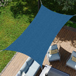 Coolaroo Ready to Hang DualShade 8-ft x 11-ft Santorini Shade sail, RETAIL: $49.98, FINAL PRICE: $27.99