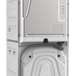 Whirlpool Ventless Heat Pump Laundry Tower 2.8-cu ft Front load Washer and 4.3-cu ft Electric Dryer Compact Stacked Laundry Center ( Titanium Metallic )