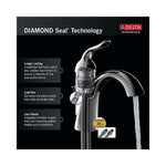Delta Classic Single Handle Tract-Pack Centerset Bathroom Faucet in Chrome, 520-TP-DST, MRSP: $159.13, FINAL PRICE: $39.99 + TAX