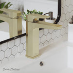 Swiss Madison Voltaire Single Control Faucet in Brushed Gold, SM-BF40BG, MSRP: $190.34, FINAL  PRICE: $79.99 + TAX