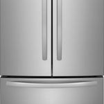 Frigidaire Counter-Depth 17.6-cu ft 3 -Door 31-in Wide with Ice Maker ( Fingerprint-Resistant Stainless Look ) ENERGY STAR Certified