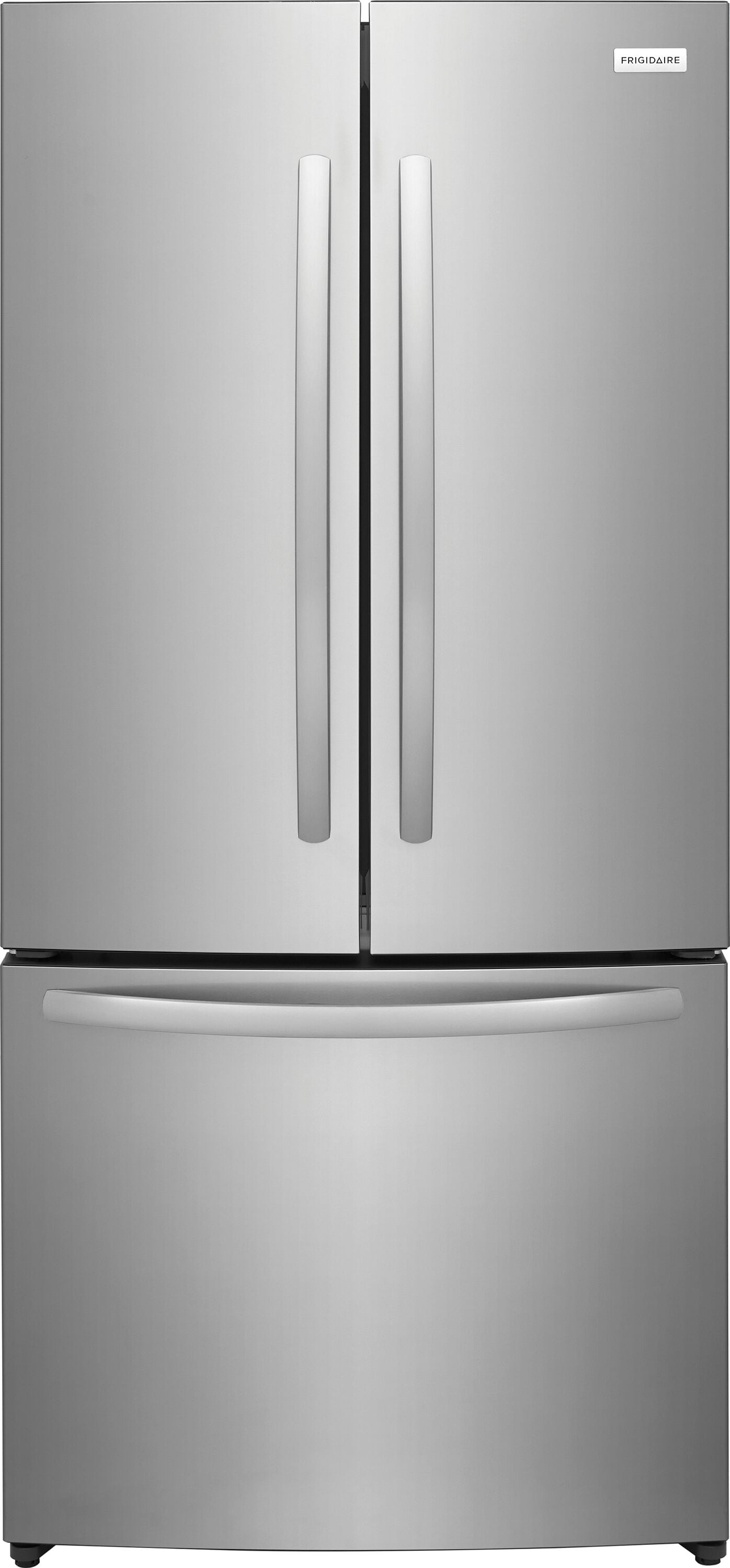 Frigidaire Counter-Depth 17.6-cu ft 3 -Door 31-in Wide with Ice Maker ( Fingerprint-Resistant Stainless Look ) ENERGY STAR Certified