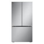 LG Counter-Depth Zero Clearance 25.1-cu ft 36-in Wide French Door Refrigerator with Ice Maker ( PrintProof Stainless Steel ) ENERGY STAR Certified