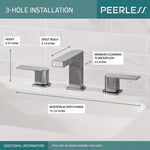 Xander Two Handle Widespread Bathroom Faucet